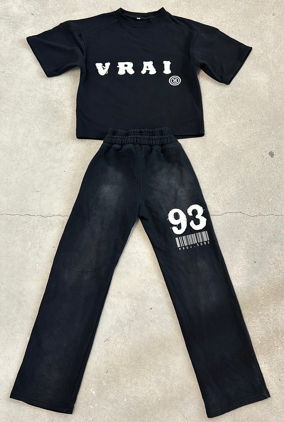 Black "UNRESTRICTED" T-shirt