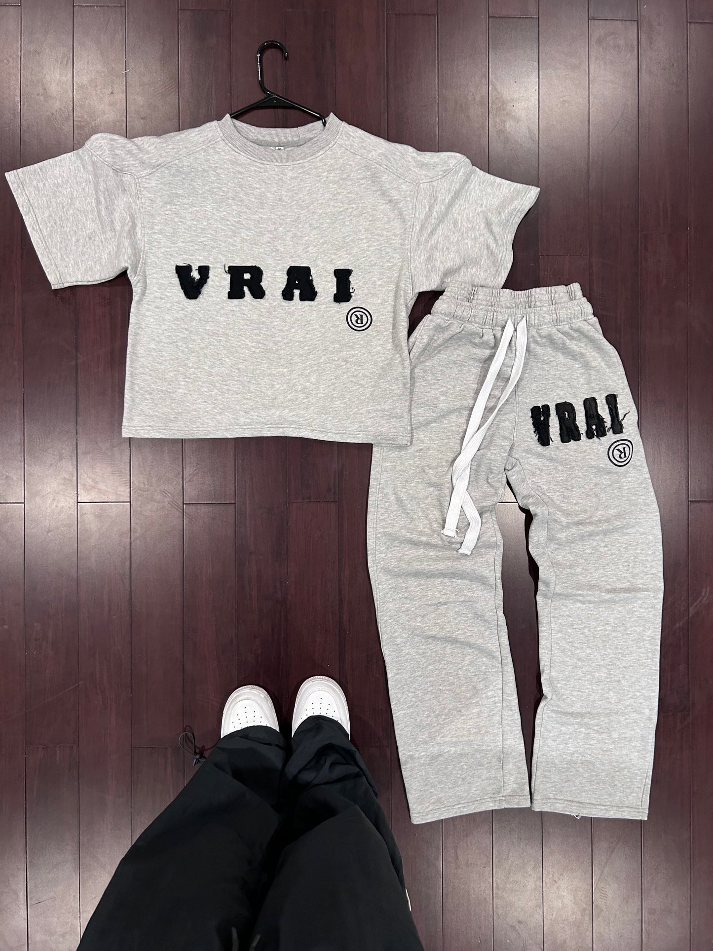 Grey "UNRESTRICTED" Pants