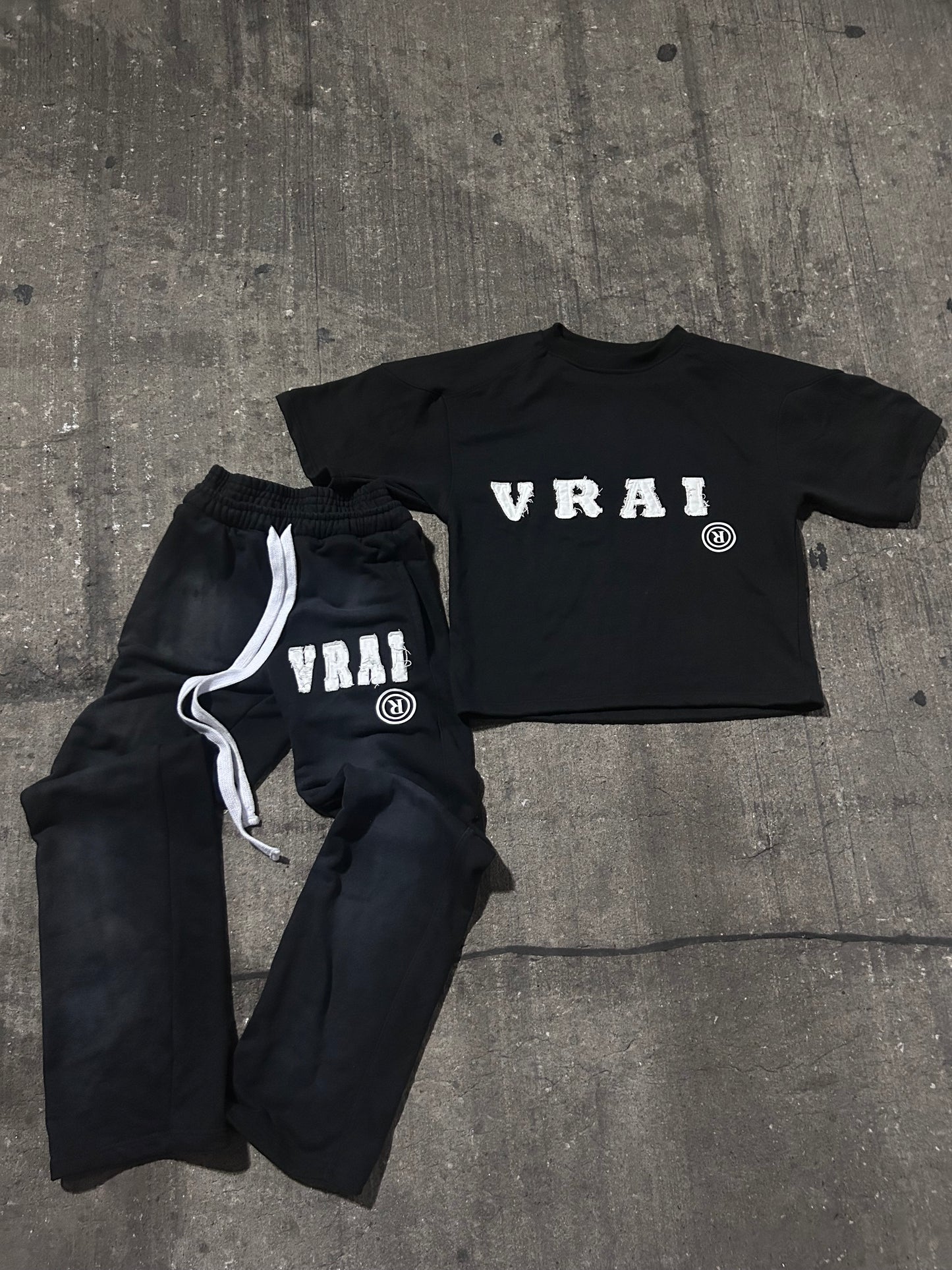 Black "UNRESTRICTED" Pants