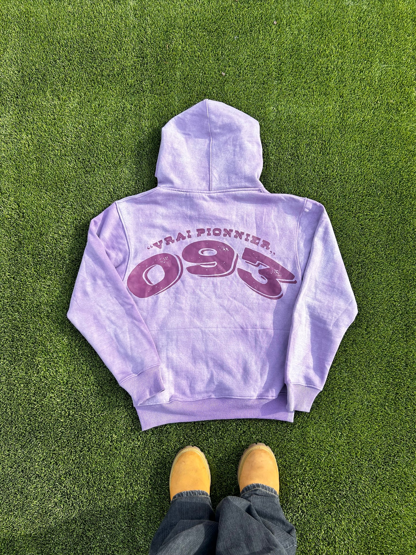 093 Hoodie” Purple