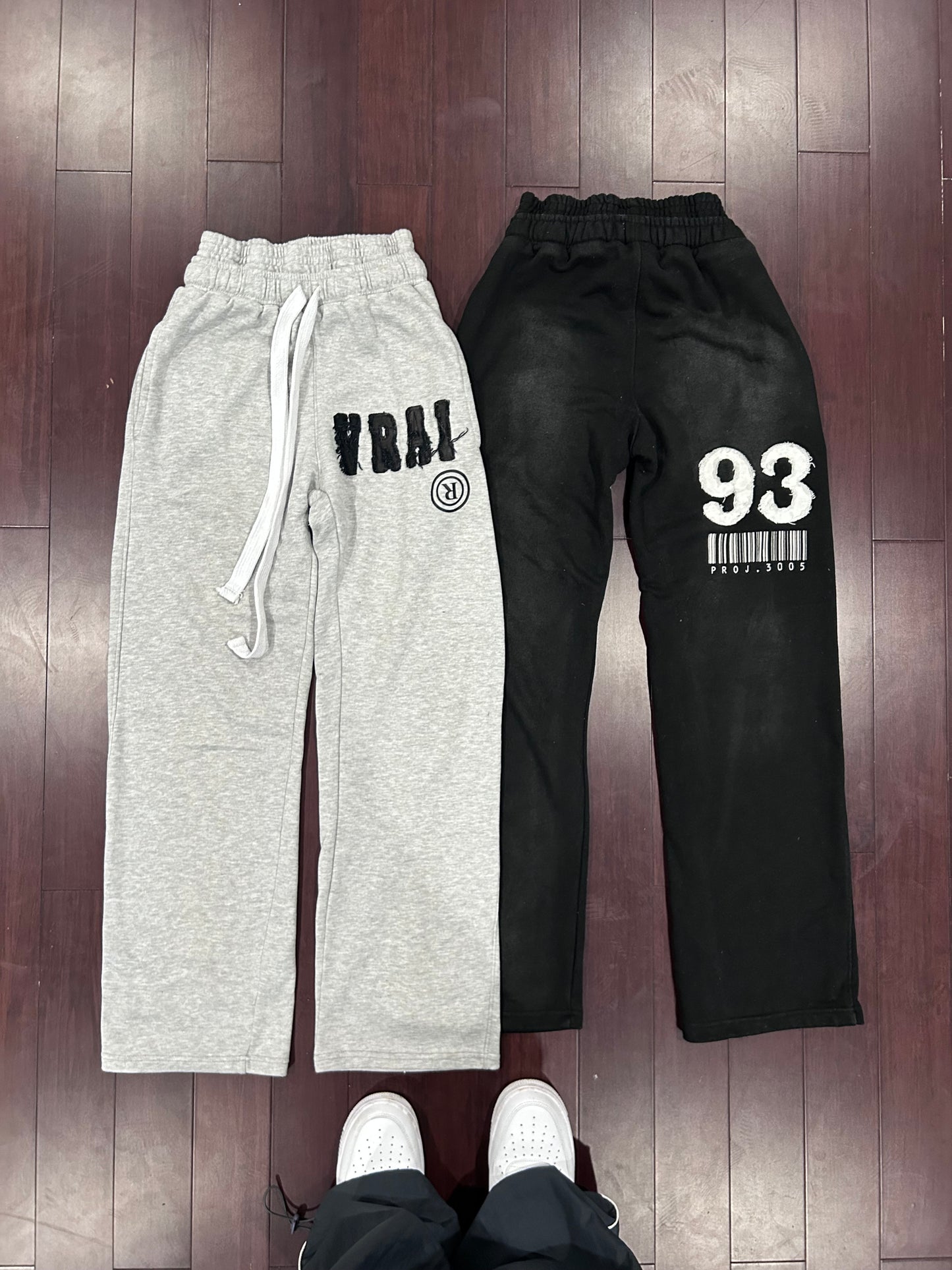 Grey "UNRESTRICTED" Pants