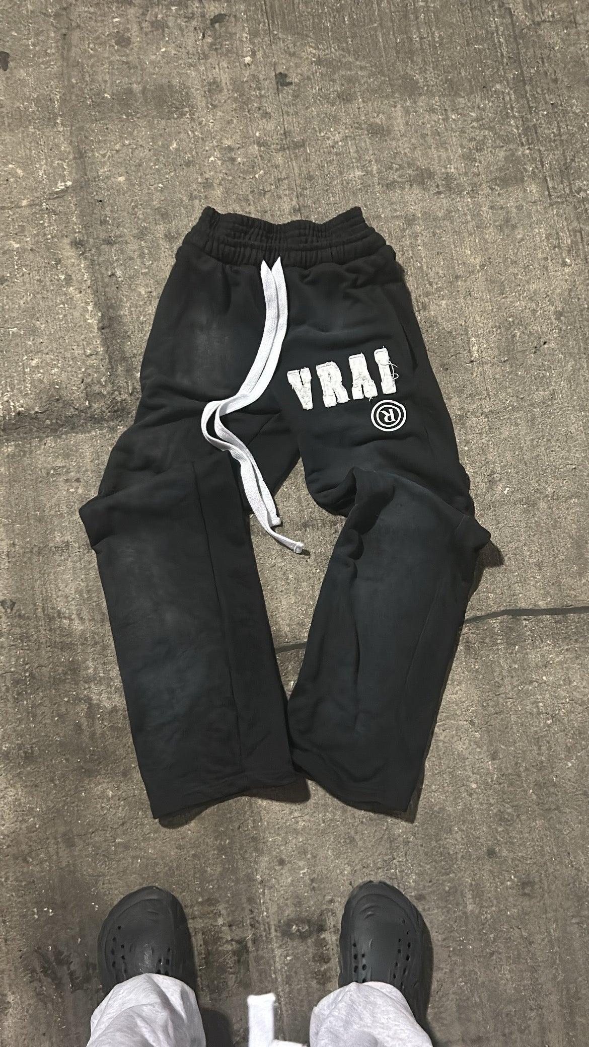 Black "UNRESTRICTED" Pants