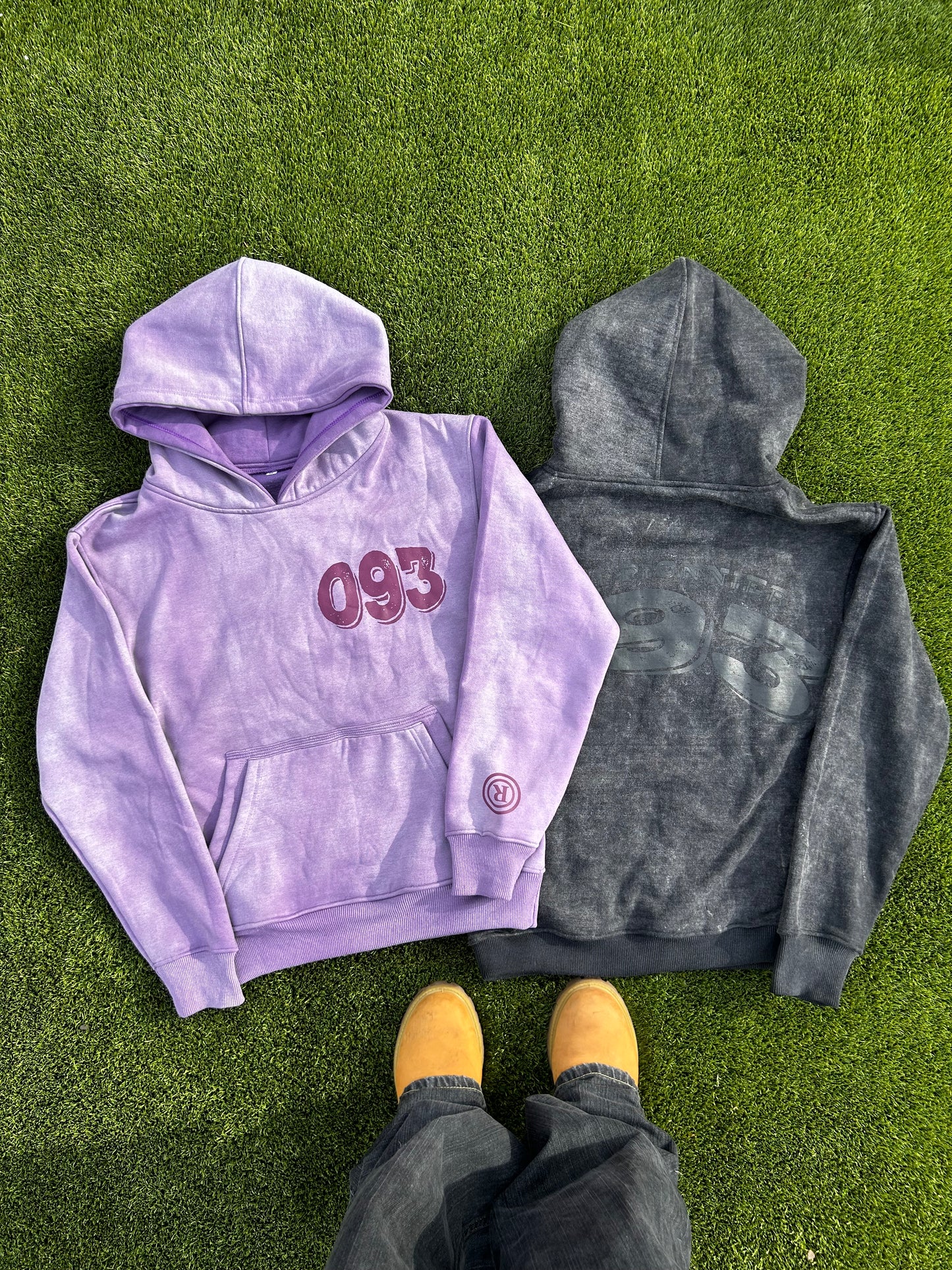 093 Hoodie” Black
