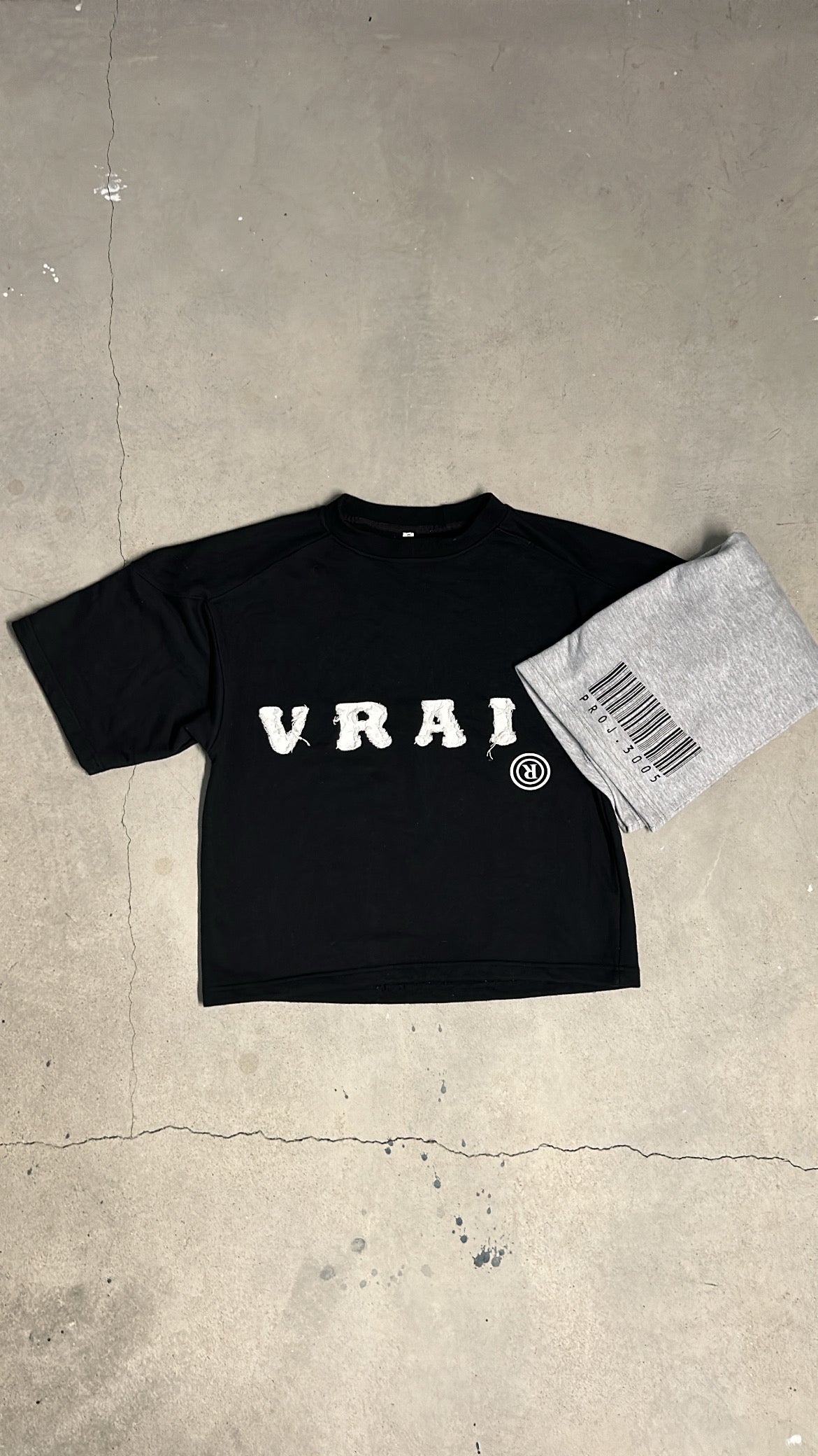 Black "UNRESTRICTED" T-shirt