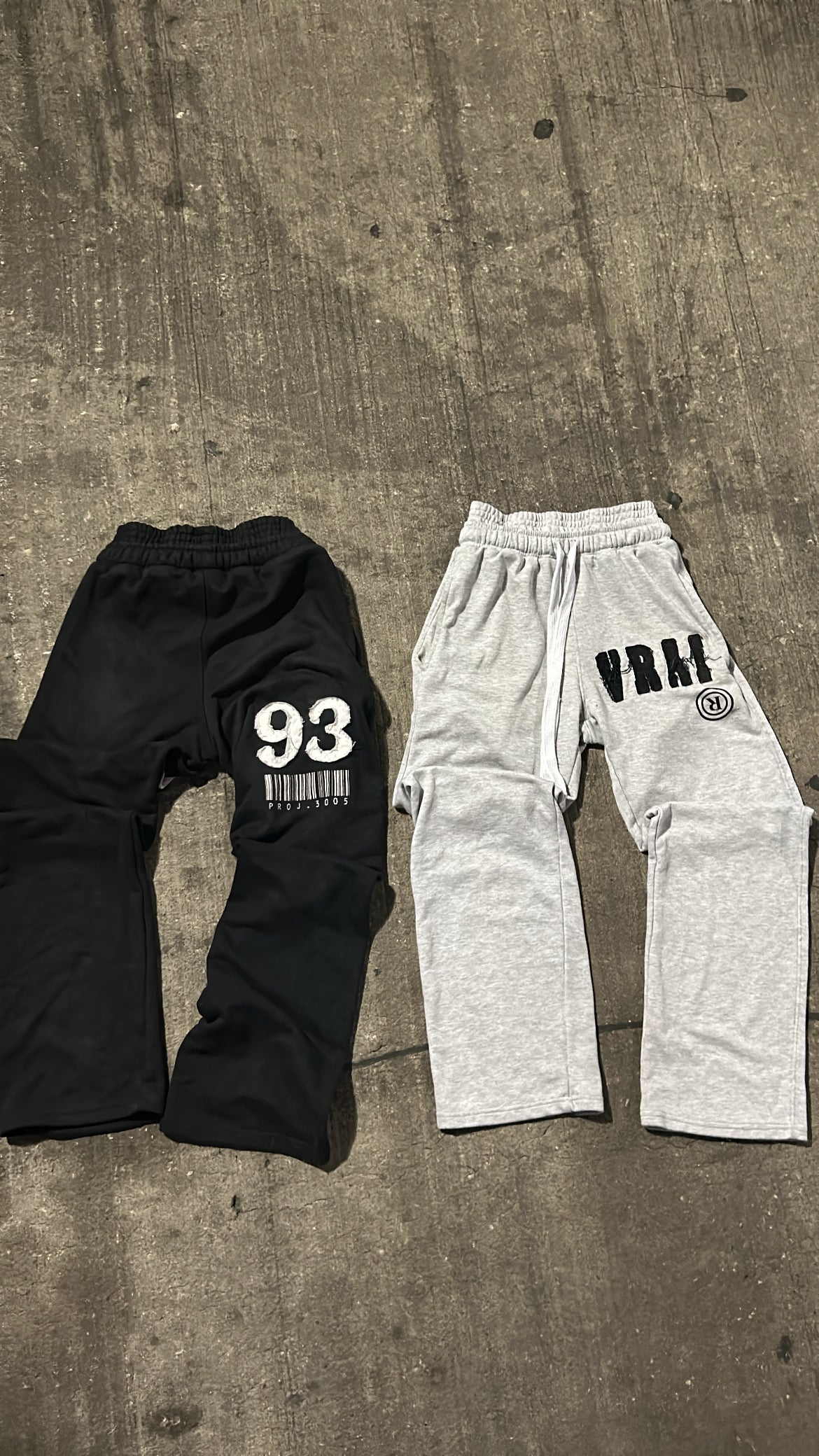 Black "UNRESTRICTED" Pants