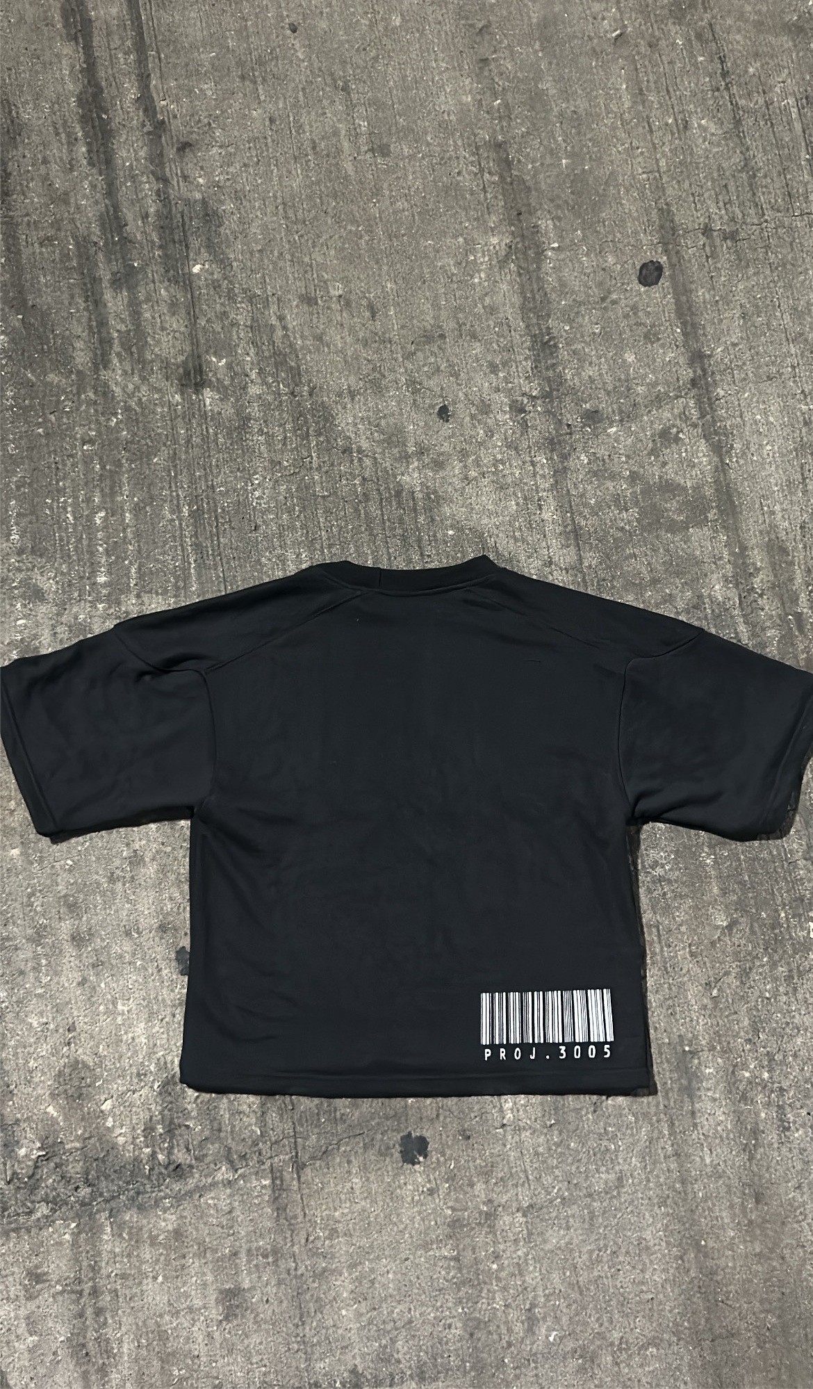 Black "UNRESTRICTED" T-shirt