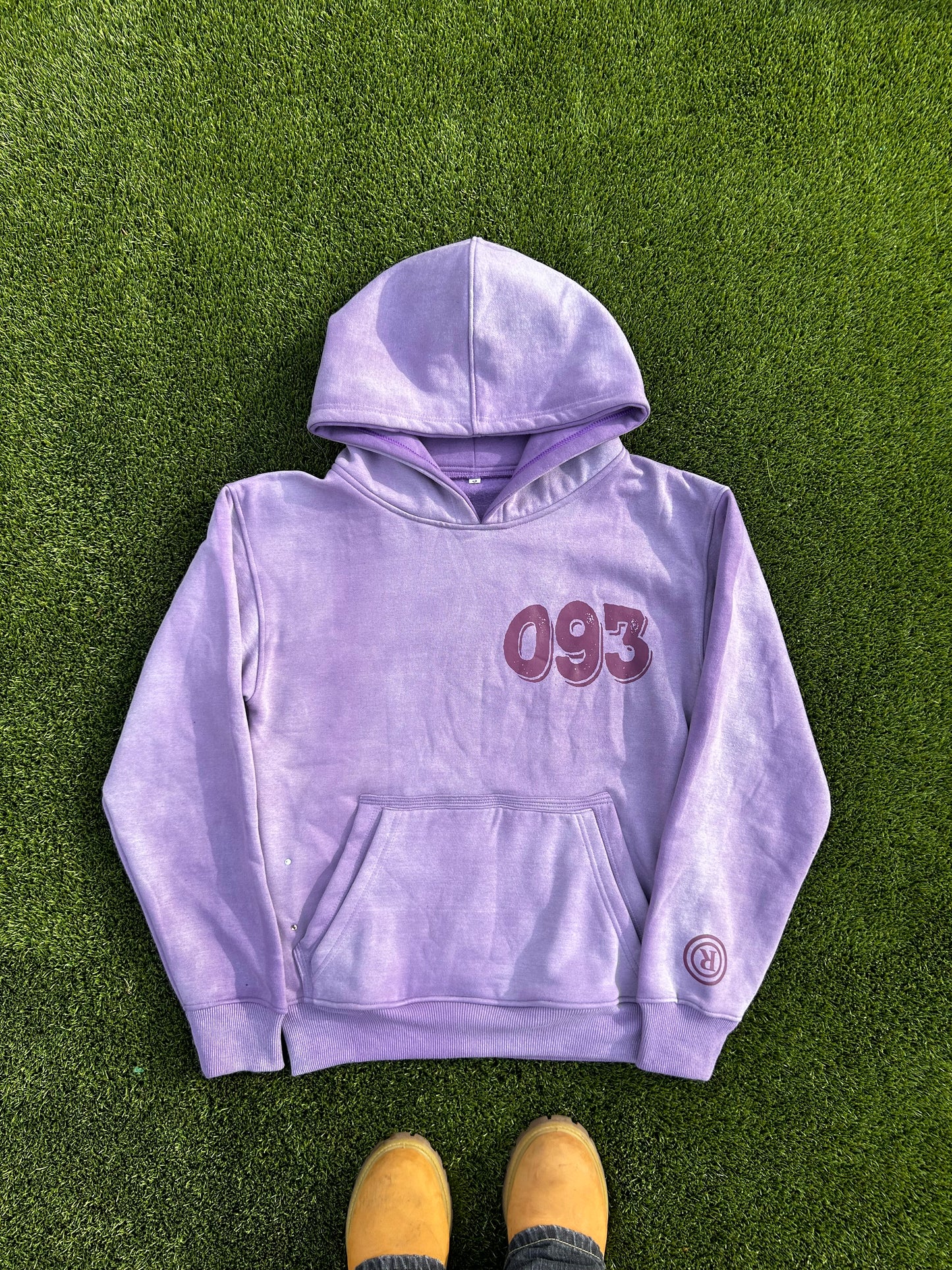093 Hoodie” Purple