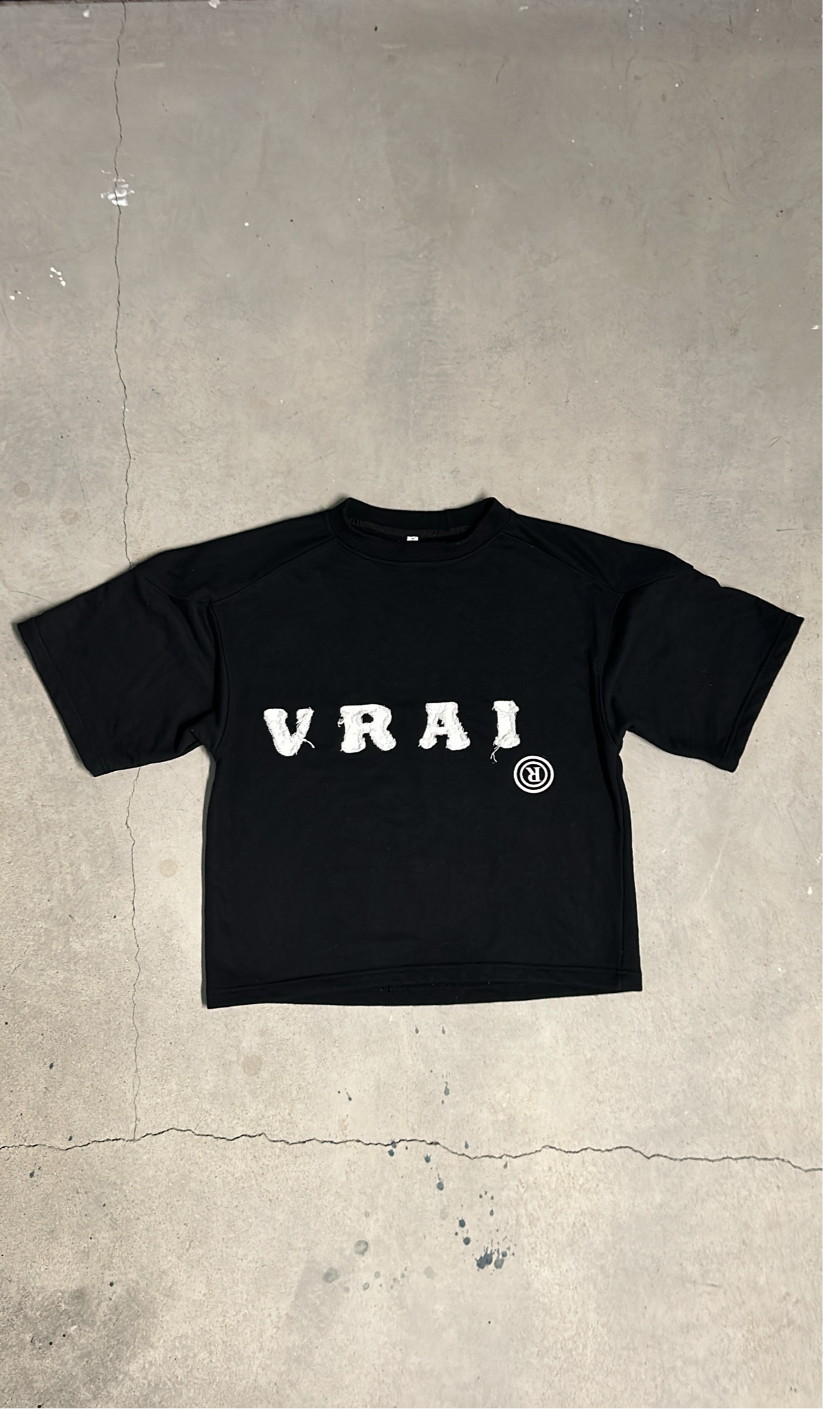 Black "UNRESTRICTED" T-shirt
