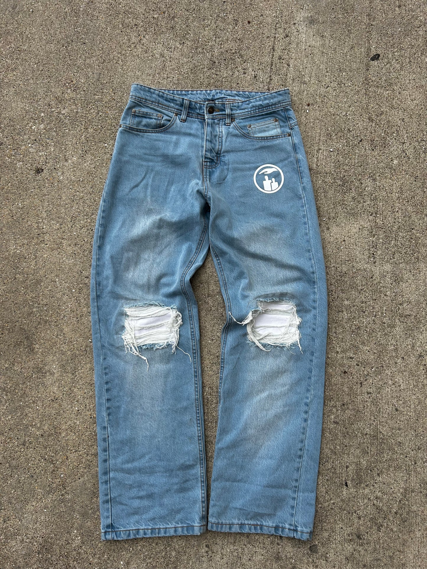 “Damage Control” Jeans